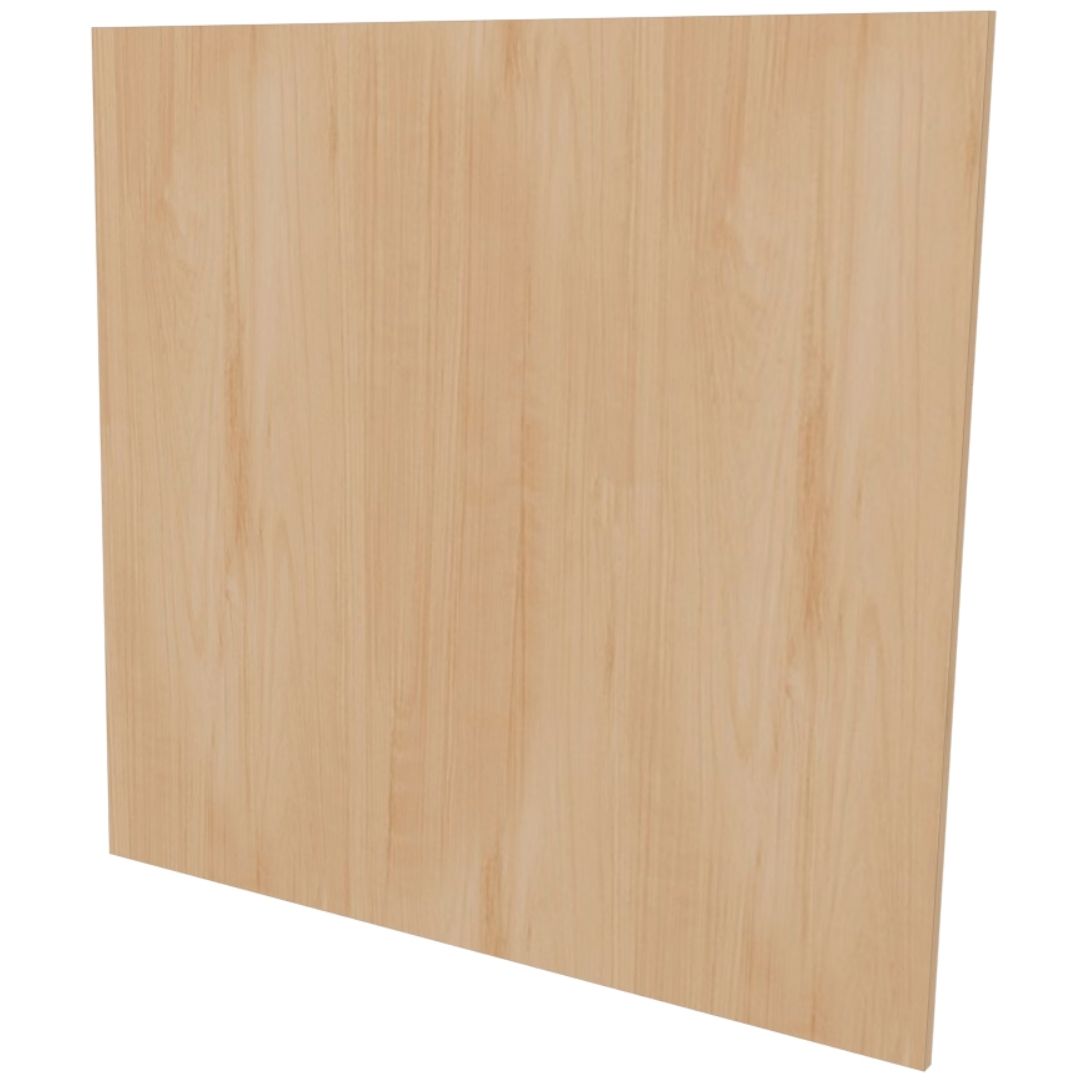 Stained Birch Plywood Island Back Panel. - Image 2