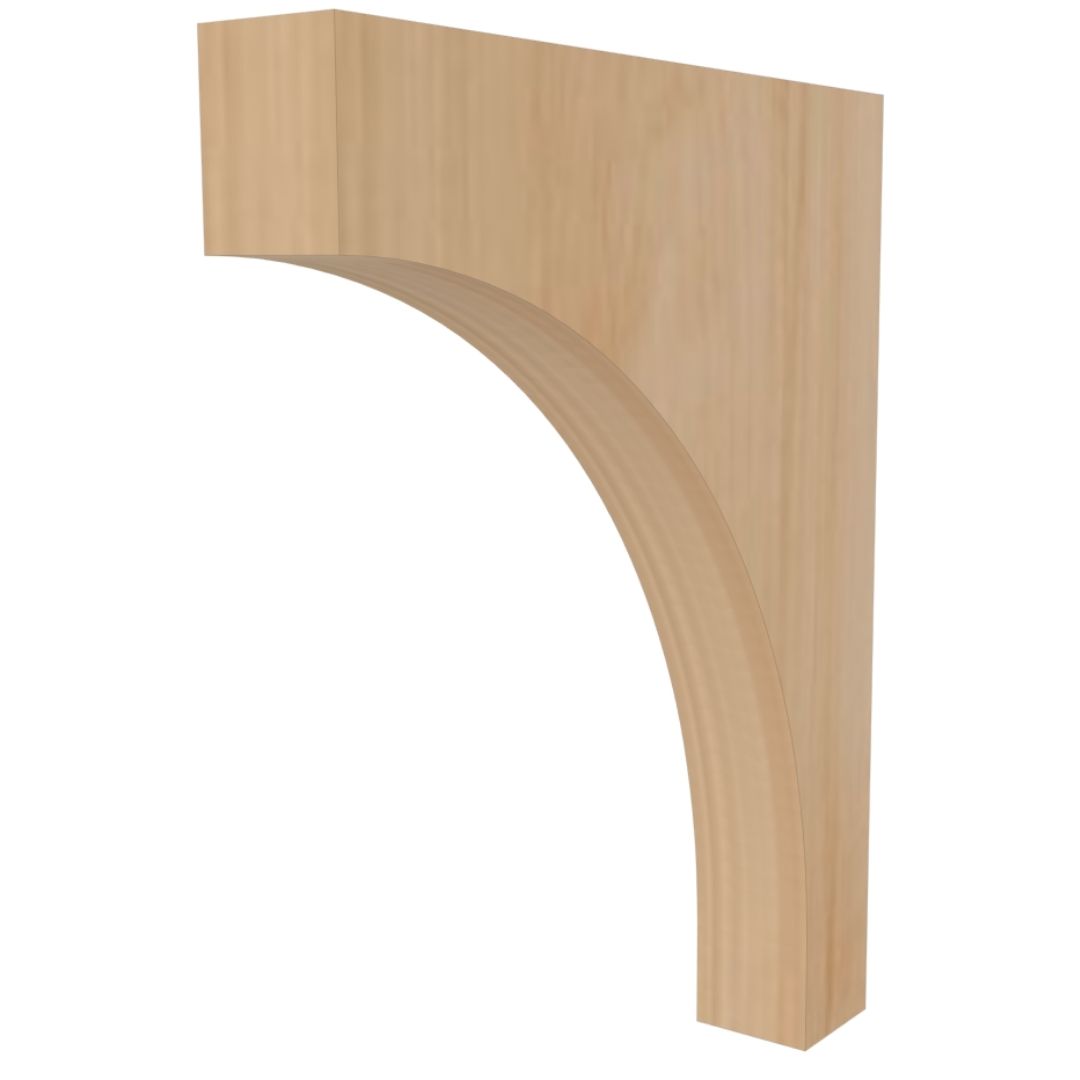 Island Bracket, Countertop Support - Solid Wood - Image 2