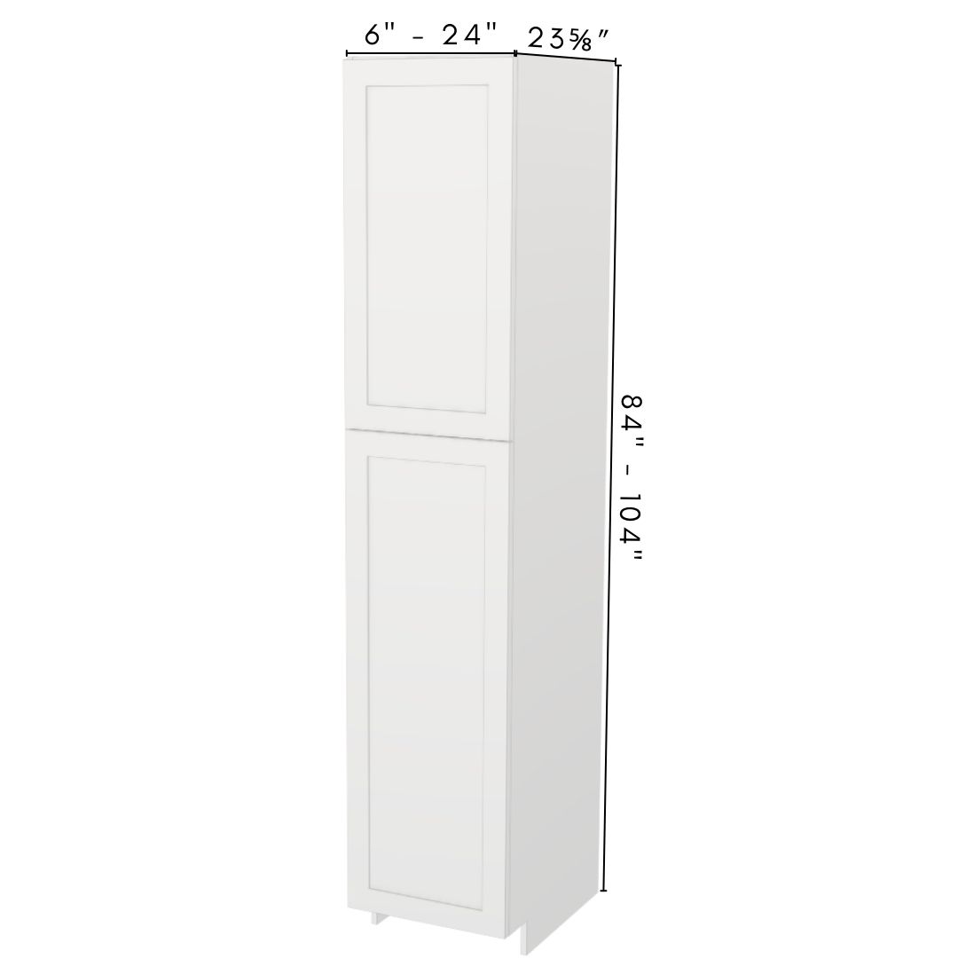 Tower Cabinet, 2 Single Door Sections - Image 3